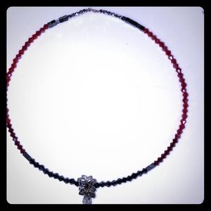 Red & Black Swarovski Gemstones